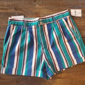 NWT Forever 21 Ultra Vintage Striped Shorts